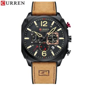 Curren 8398 New Chronograph Sports Style