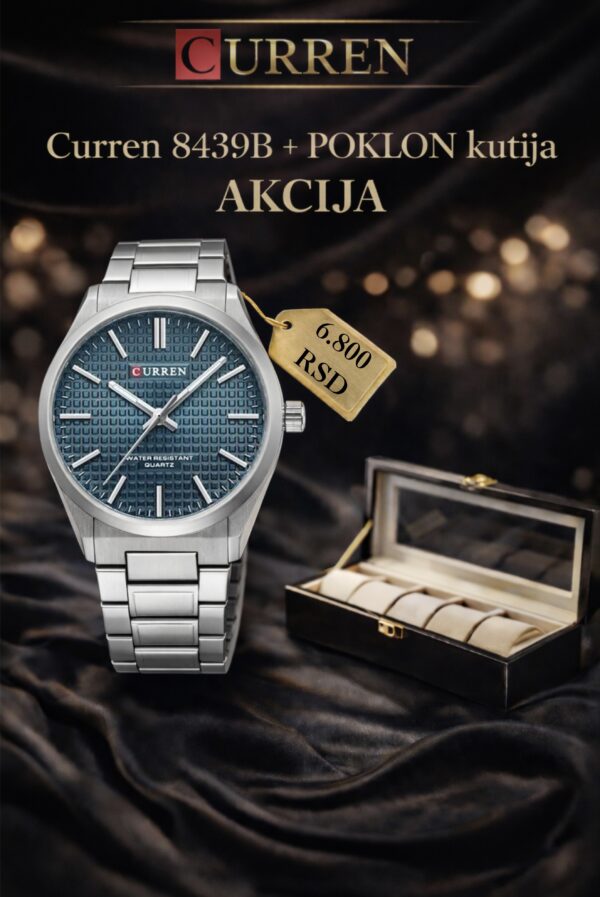 Curren 8439B + POKLON KUTIJA