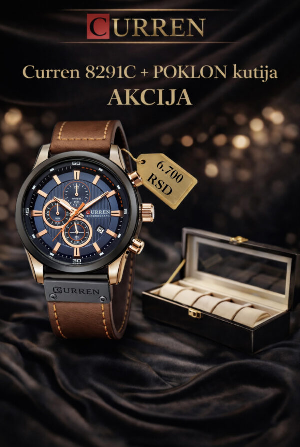 Curren 8291C + POKLON KUTIJA